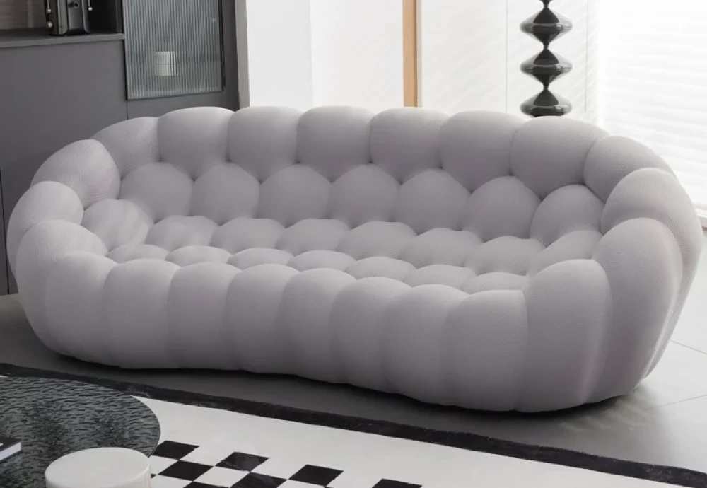 orange bubble sofa